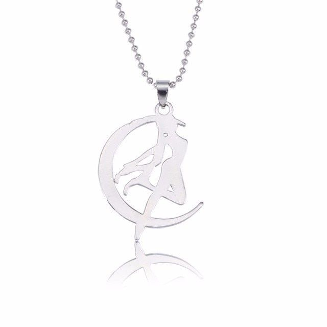 Trendy Japan Anime Necklace Naruto Symbol Pendant Ninja Sailor Moon Pendant Fairy Tail Uchiha Sha Rinn Gann Necklaces&Pendants