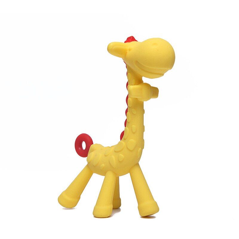 Baby Teether Giraffe BPA Free Food grade Silicone Teether For Teeth Baby Teething Toys Silicone Beads Jewelry Pendant Necklace