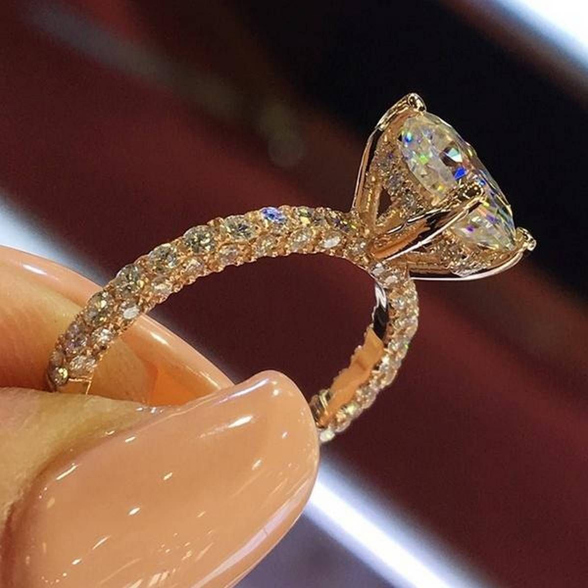 Zircon Lady Finger Ring - Finger Ring