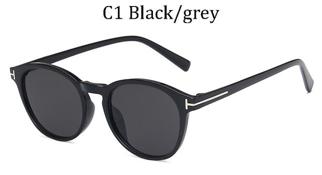 C12021 Tom style pilot Men round sunglasses Bramd designer retro sunglasses fashion street tide sunglasses unisex Women Fashion