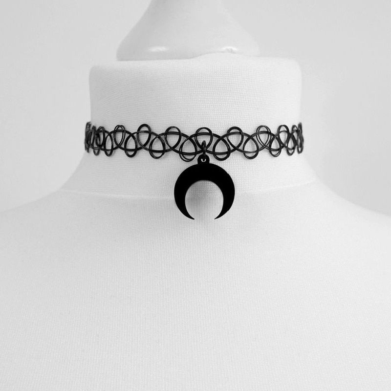 Spooky Hanging Spider Chain Choker Dainty Webs Halloween Gothic jewelry fashion 2020 novelty beautiful unique women gift punk