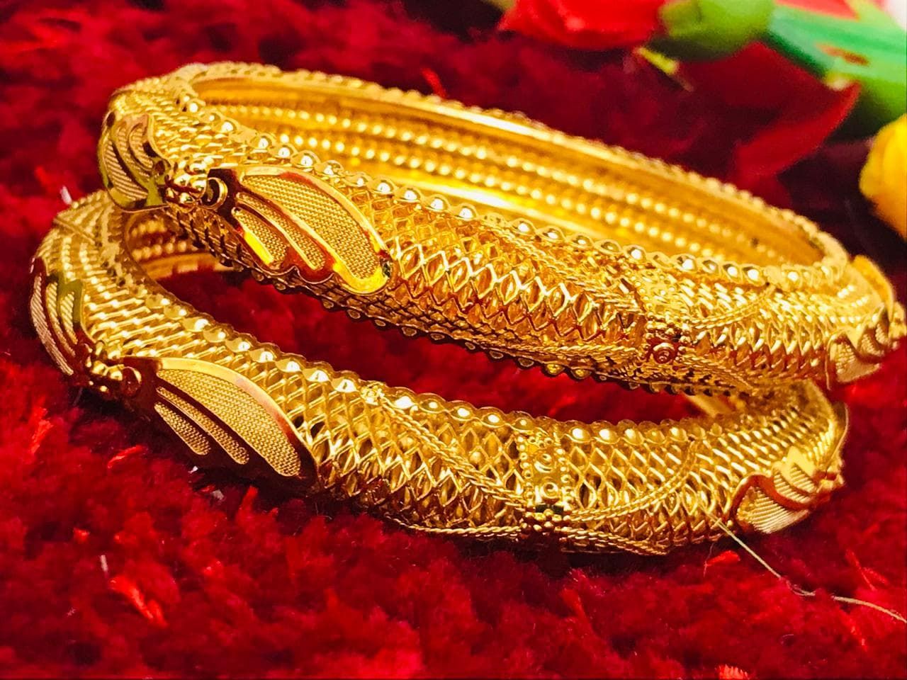 Gold Plated Bangles chouri for Women