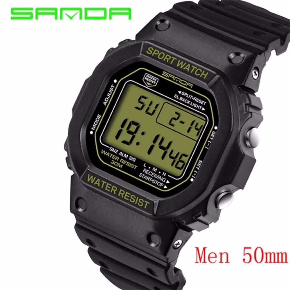 OIMG Fashion Sanda Men Wrist Watch G Style 3Atm Waterproof Watches