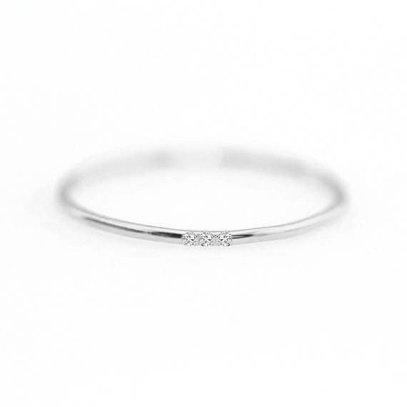 ZHOUYANG Rings For Women Micro-inserts Cubic Zirconia Thin Finger Ring Fashion Jewelry Ring KCR101