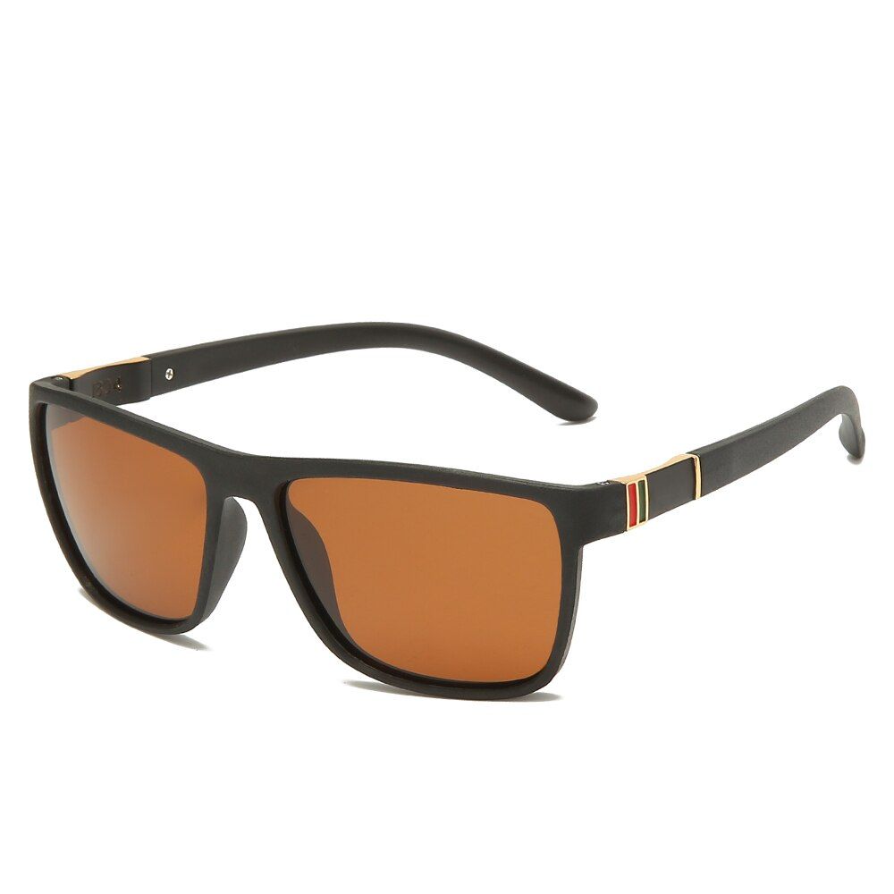 4Classic Men Polarized Sunglasses Brand Design Men Driving Sun glasses Vintage Square Sunglass UV400 Eyewear Oculos de sol