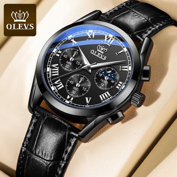 OLEVS 2871 Luxury Smart Waterproof Wrist Watch For Men