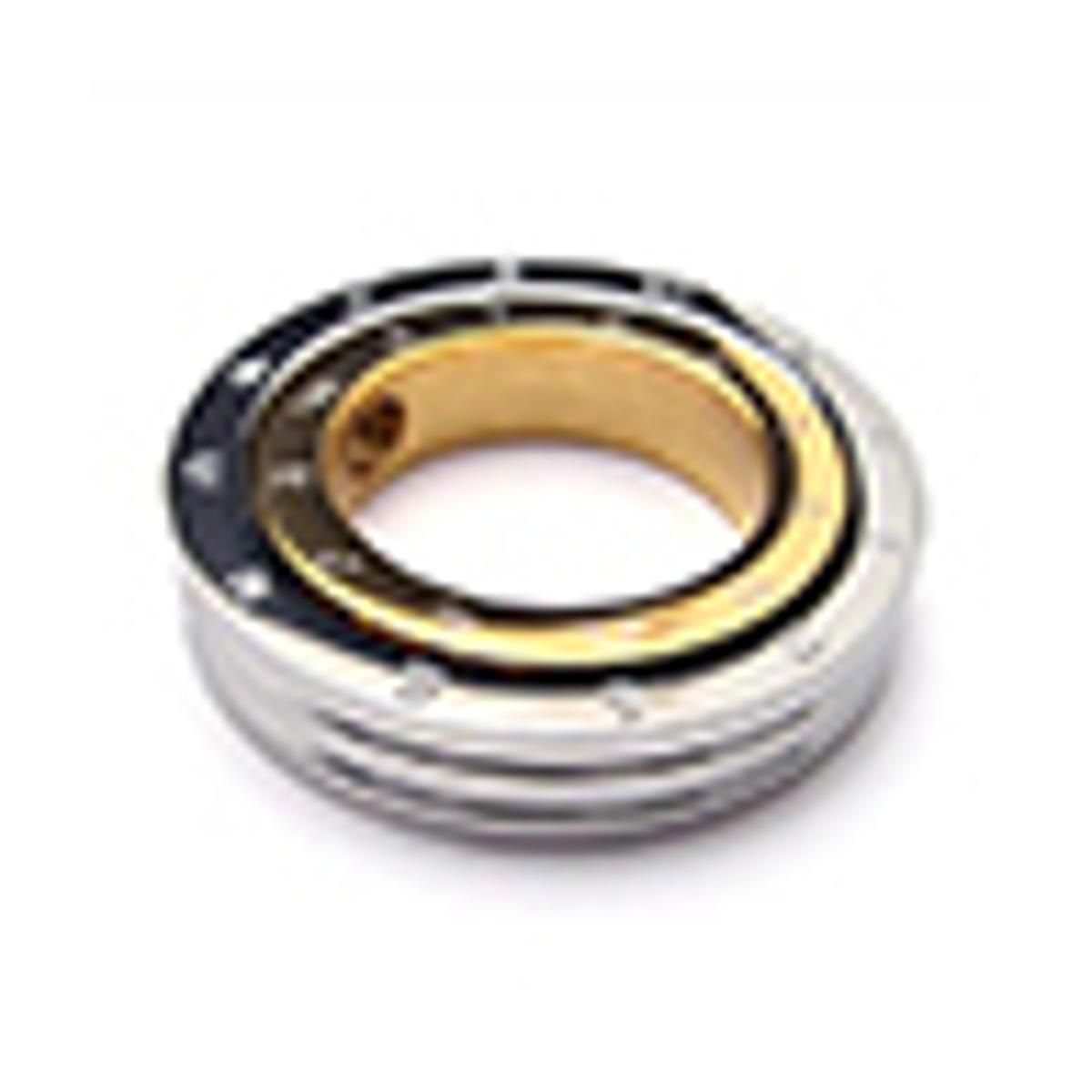 Men Stainless Steel Constellation Double Ring Pendant Ball Chain Neckle Gift