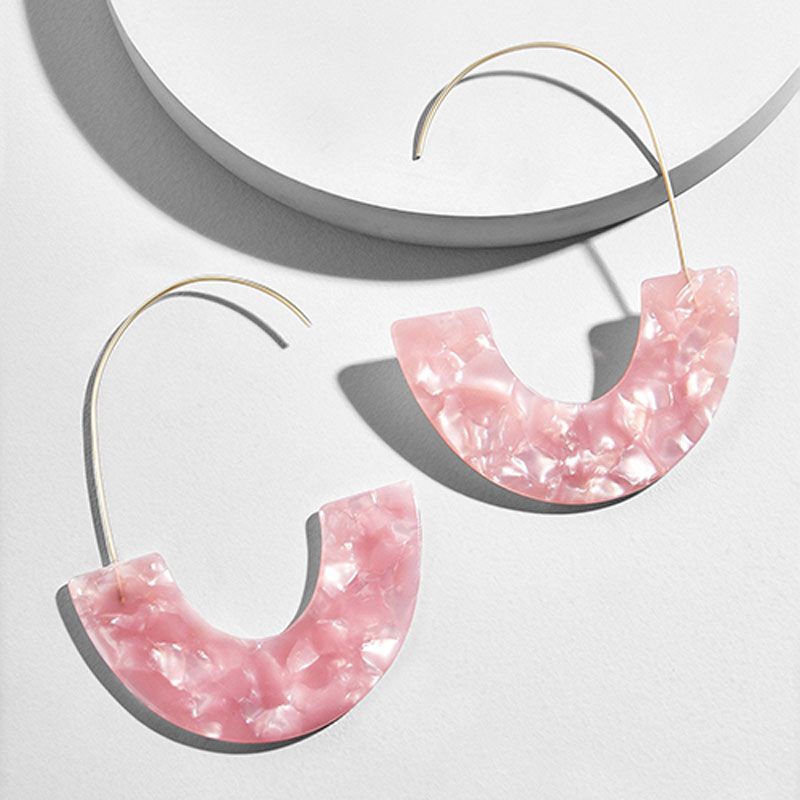 Best lady Boho Fashion Multicolored Drop Earrings For Women Vintage Resin Earrings Jewelry Wedding Gifts Birthday Party Bijoux