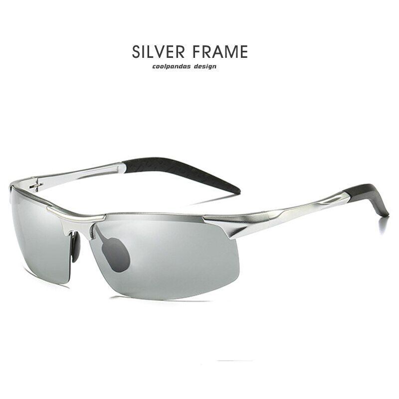LIOUMO Retro Pilot Photochromic Polarized Sunglasses Men All-weather Anti-glare HD Driving Glasses oculos de sol feminino UV400