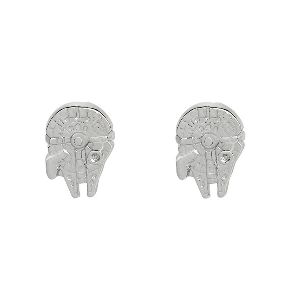 Space Ship Men's Charcoal Metal Cuff Links Movie Accessories Diy on