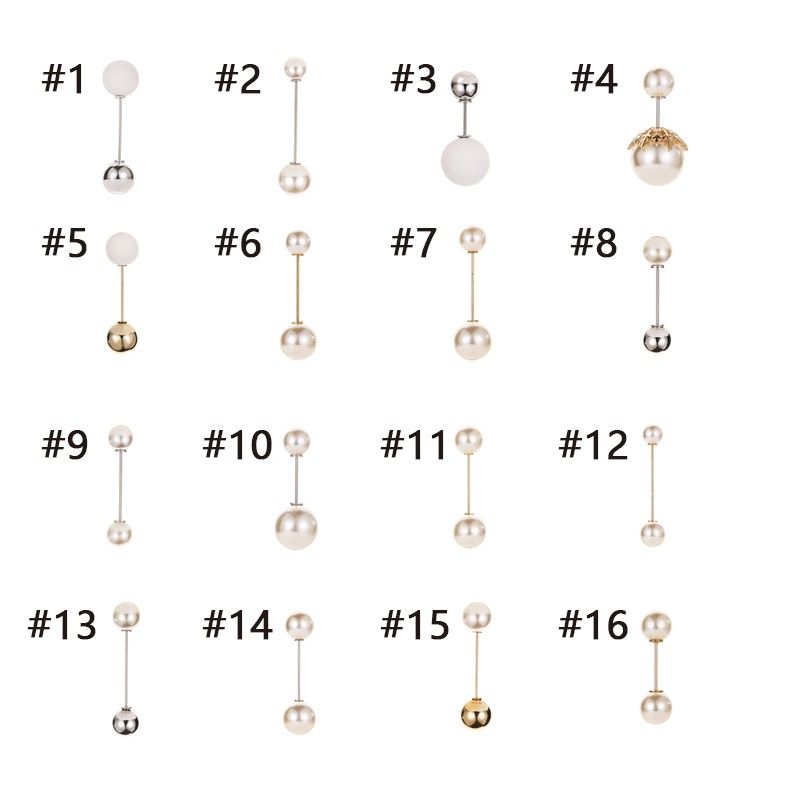 New Simple Korean Pearl Brooches Pins Women Broch Clothing Corsage Accessores