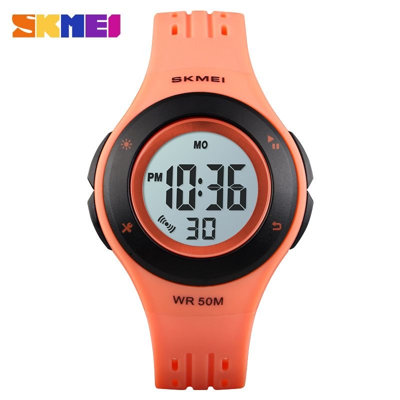 SKMEI Kids Watch LED Sport Style Children Watches Boy Girl Fashion Digital Watch 5Bar Waterproof Watch