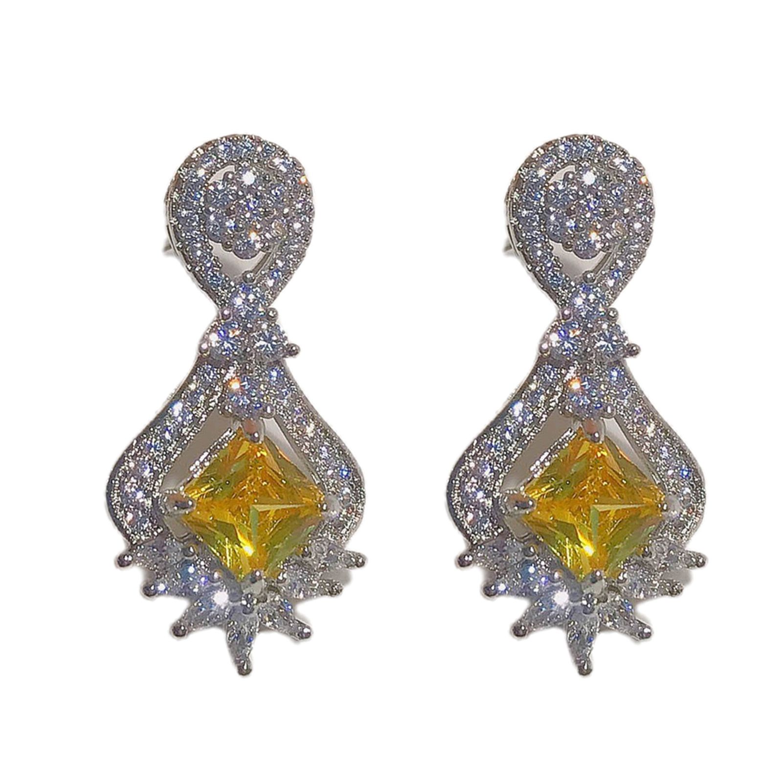 Lady Earrings Fine Workmanship Elegant Women Dangle Earrings