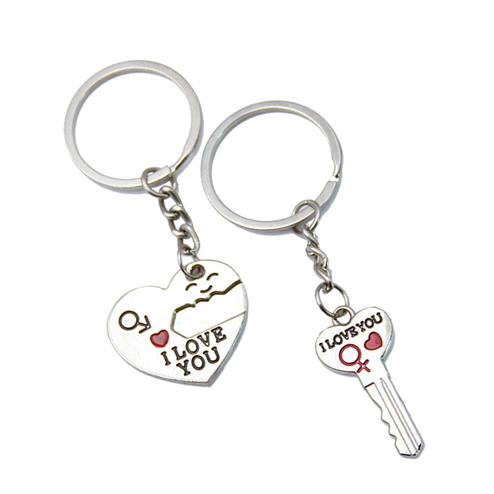 Key Pendant Attrtive Metal Key Ring