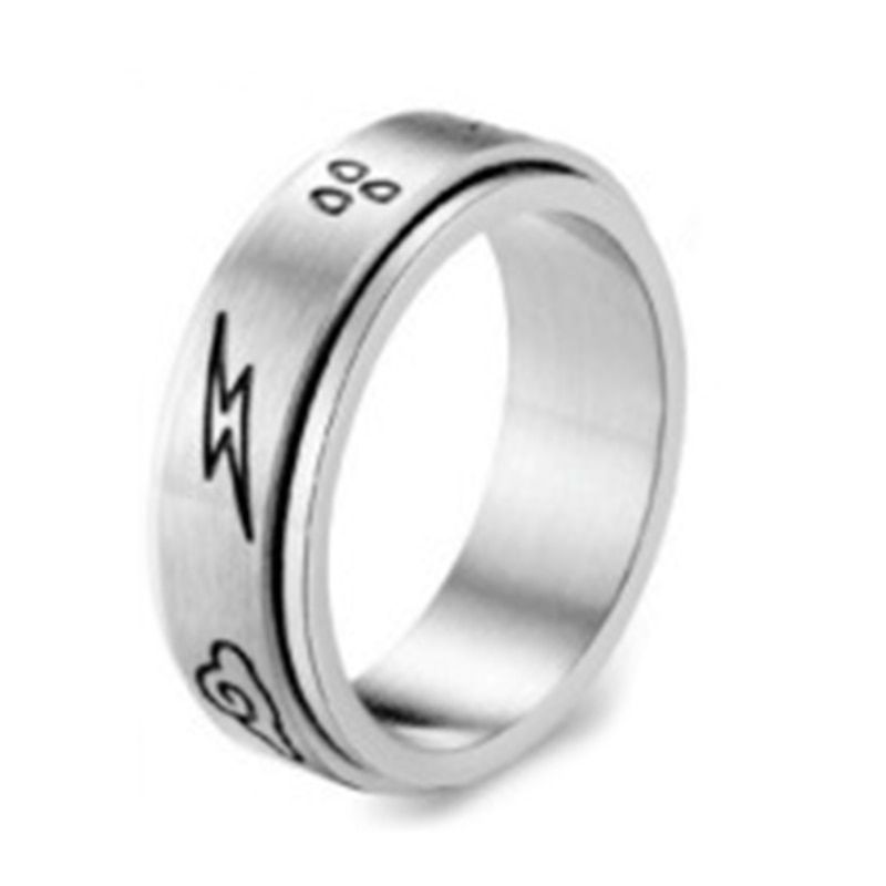 Anxiety Ring Figet Spinner Rings For Women & Men Stainless Steel Rotate Freely Spinning Anti Stress Accessories Jewelry Gifts