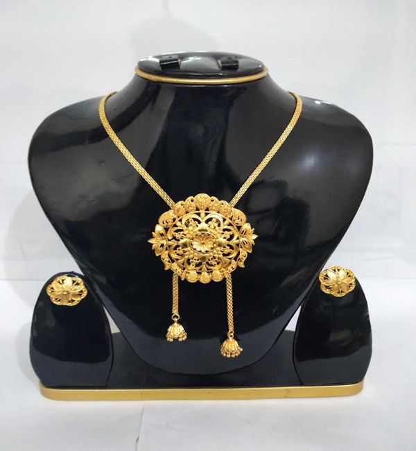 Elegant and Beautiful Gold Plated Fashion Pearl Jewelry Necklace Set
