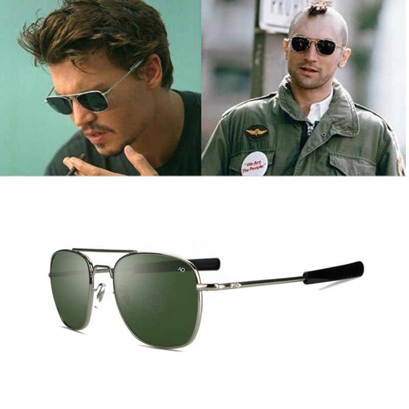 high quality full metal body and lens glass kacher exclusive Ao sunglass for men by shahzadi