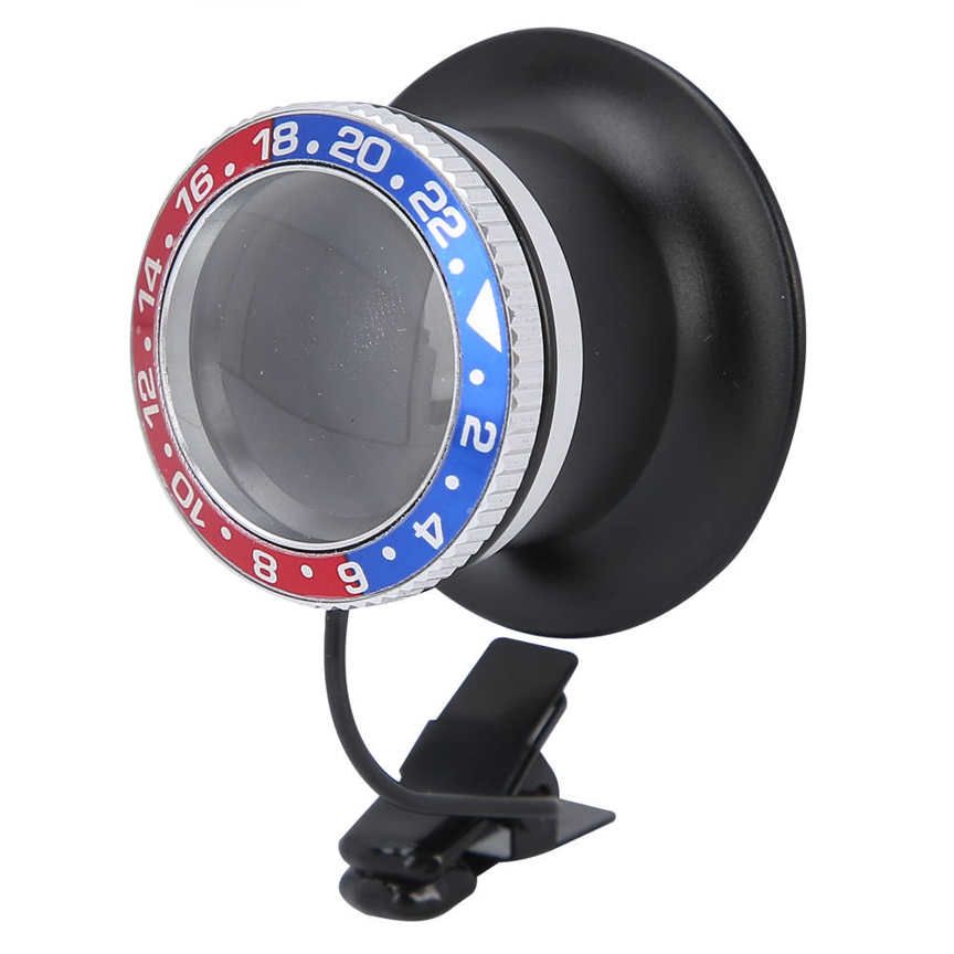 10X Jewelers Loupe Magnifier Aluminum Eye Magnifying Loupes Watchmakers Glass Tools