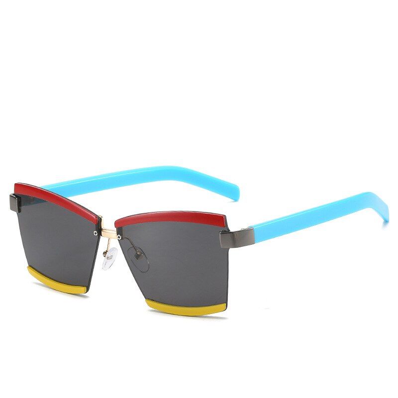 4Fashion Square Sunglasses Women 2020 Metal Aviation Small Sun Glasses Man Tea Black Vintage Travel Glasses UV400 Oculos
