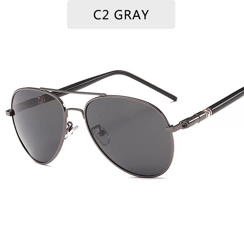 Classic Sunglasses Polarized Men Driving Glasses Black Pilot Sun Glasses Brand Designer Male Retro Sunglasses For Men/Women