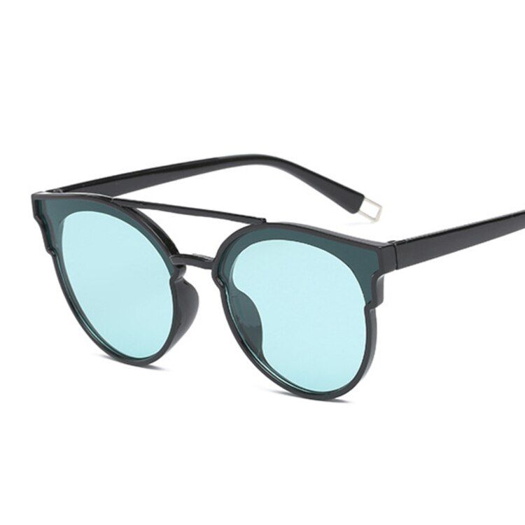 BlackGreenCat Eye Sunglasses Women Luxury Brand Designer Vintage Cute Sun Glasses Female Retro Red Black Eyewear Shades