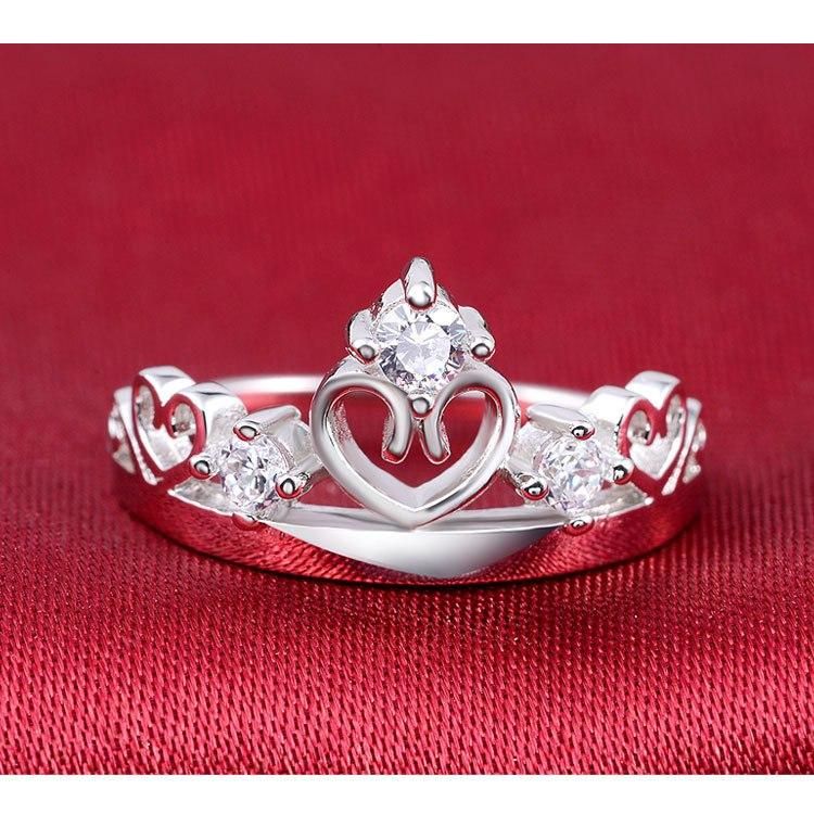 Silver Color Pated Finger Ring