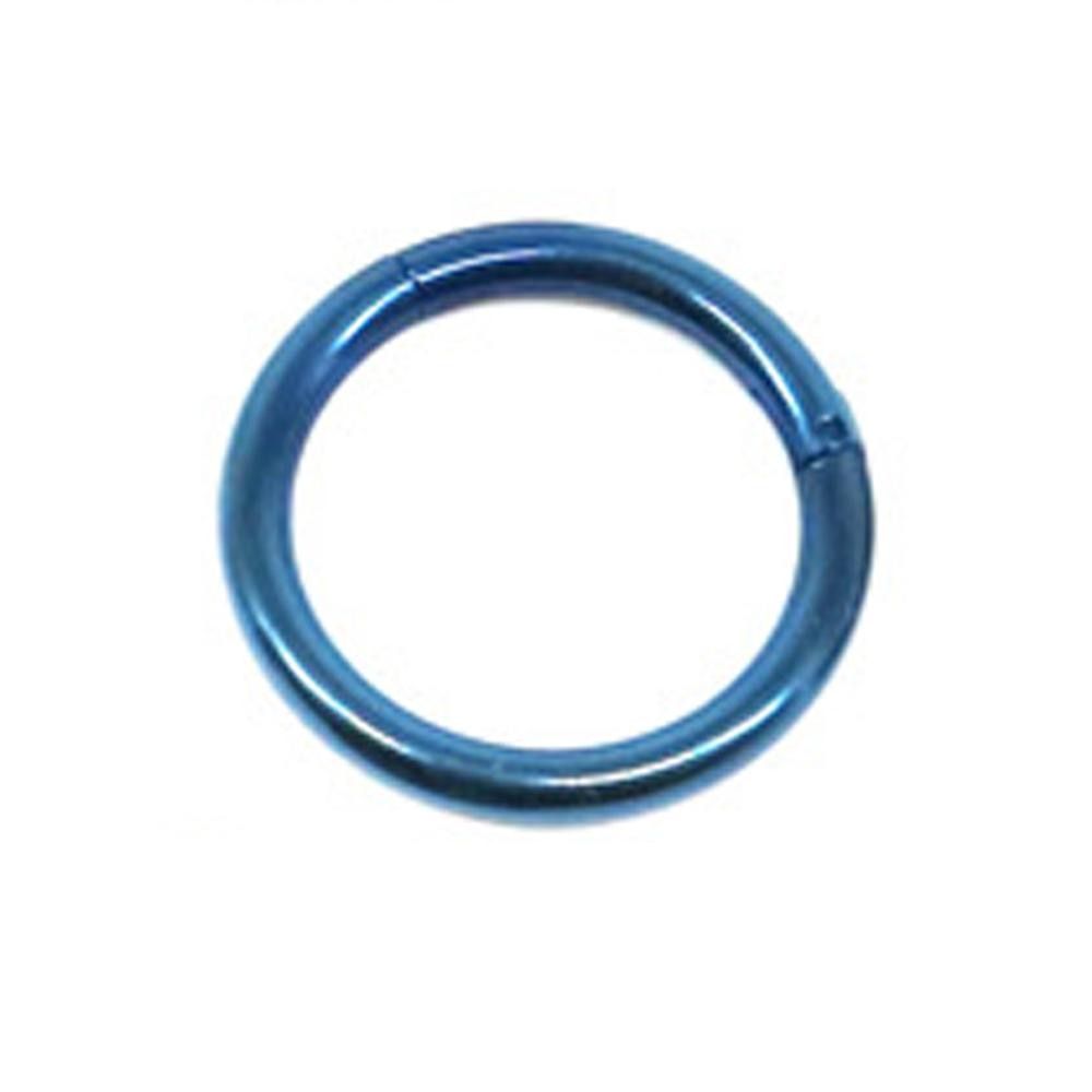 1PCS Titanium Segment Hinged Rings Septum Nose Clicker Piercing Nose Lip Earrings Helix Piercing Jewelry