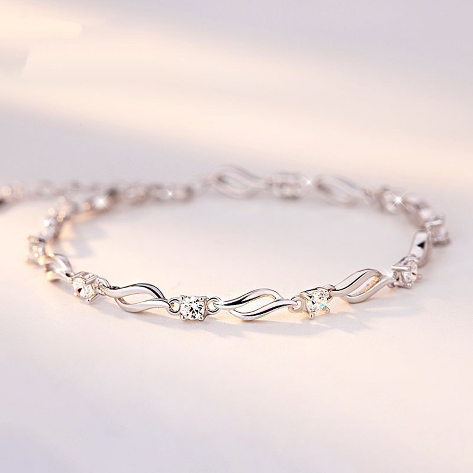 BODHI Chain Bangle Simple Design Anti-rust Women Bracelets