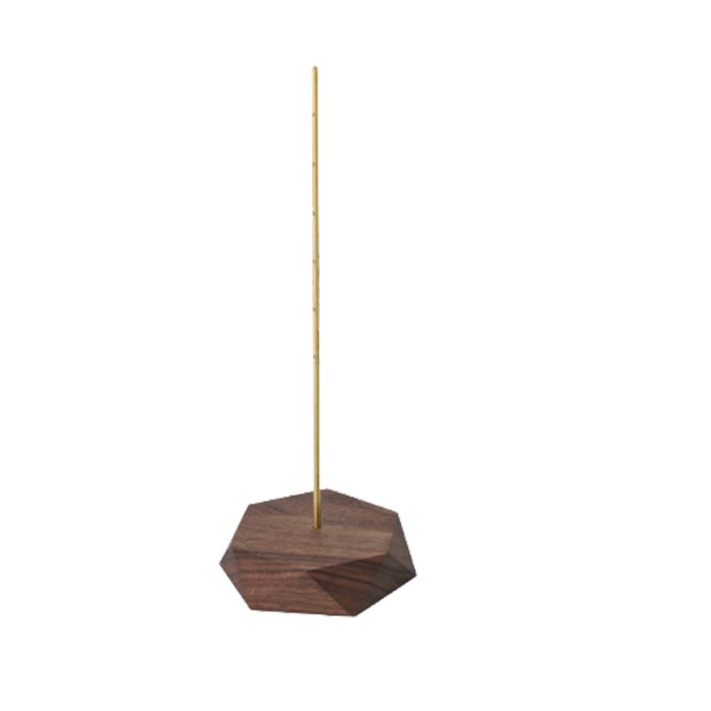 Simple Walnut Beech Wood Earring Display Stand Princess Jewelry Display Stand Earring Shooti Props B Small