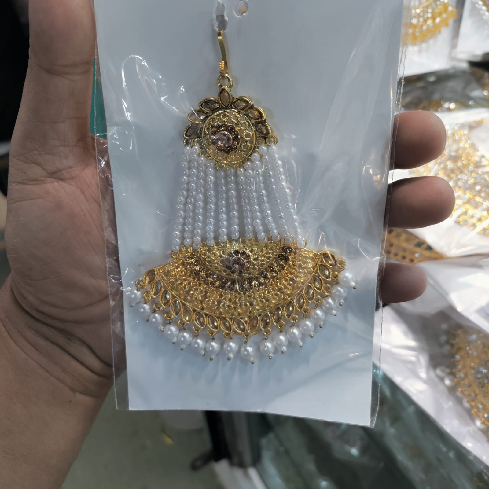 Exclusive Design Metal Tikli For Women