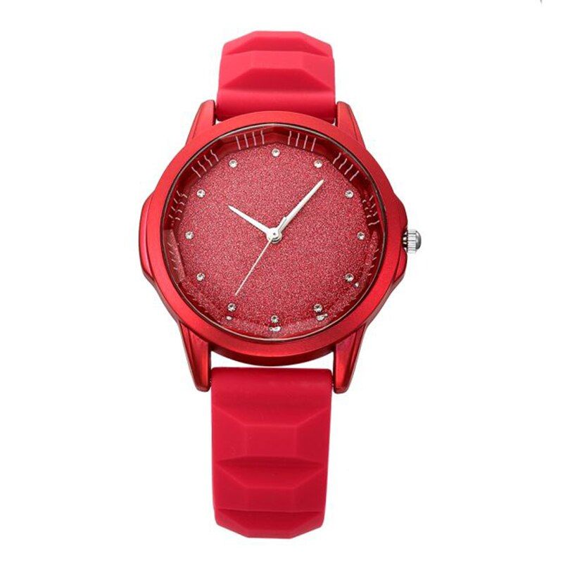 REBIRTH Brand Watch Women Watches Fashion Casual Quartz Ladies Watch Simple Design Soft Silicone Wristwatches relogio feminino