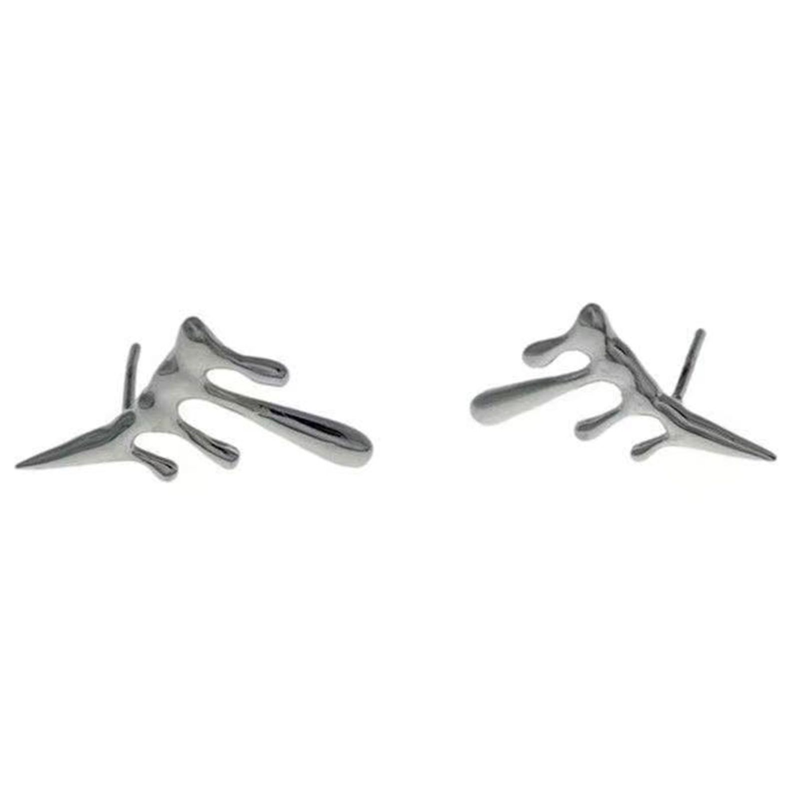 1 Pair Stud Earrings Eye-catching Anti-fade Alloy Elegant Sweet Drop Earrings Jewelry Supplies for Girlfriend