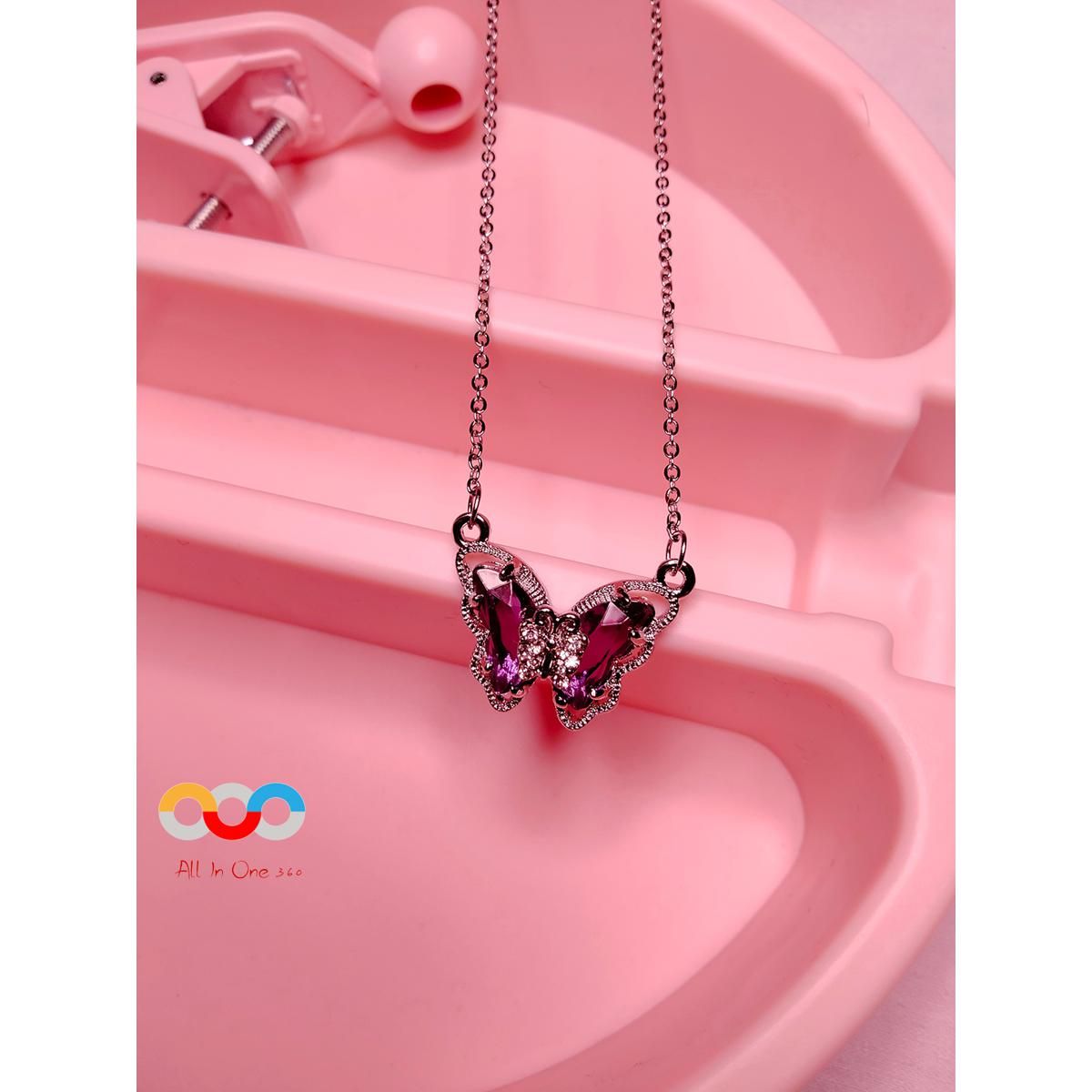 Korean style new butterfly necklace for girl and women