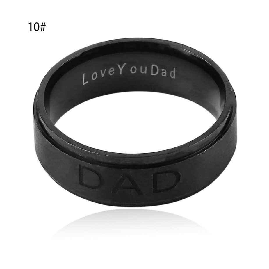 8mm European And American Style Fashion Stainless Steel Ring Men Women