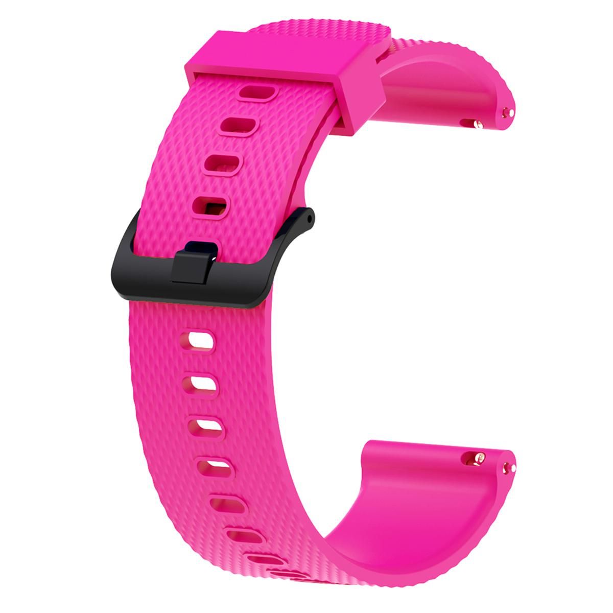 Universal 20mm Silicone Watch Strap Belt for Samsung Galaxy Watch Active Gear S2