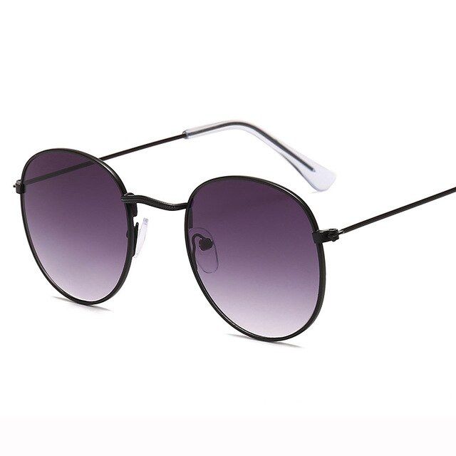 21LeonLion Round Retro Sunglasses Women Luxury Brand Glasses for Women/Men Small Sunglasses Women Mirror Oculos De Sol Gafas UV400