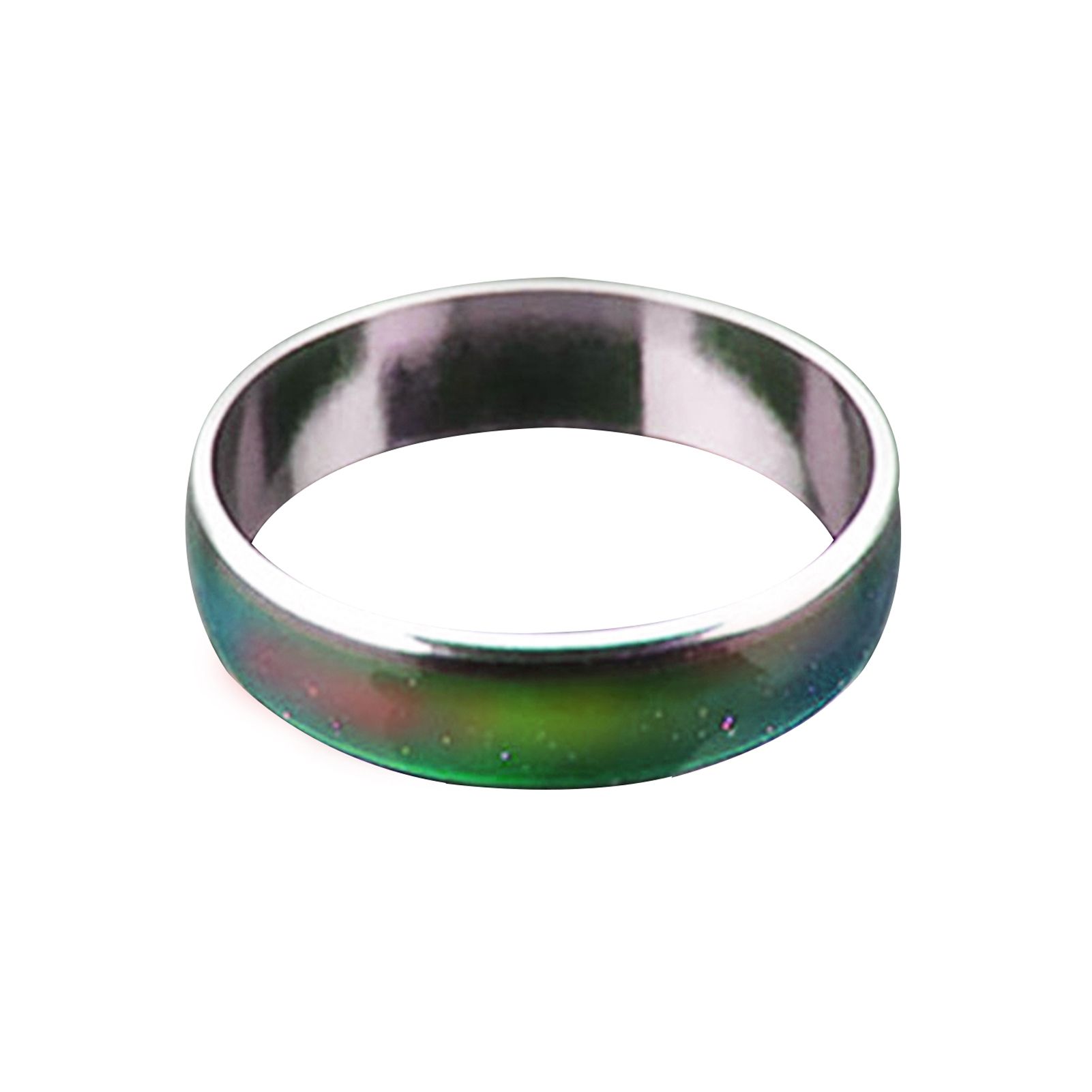 Mood Ring Romantic Temperature Control Stainless Steel Color Changing Gift for Couple Gifts
