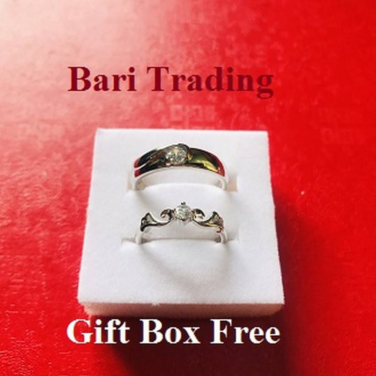Valentines Day/Couple/14 February/Lover/Propose/Gift Finger Ring-With Gift Box Free