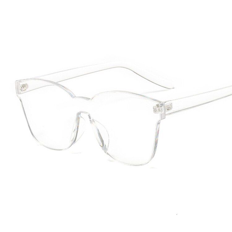 TransparentFashion Sunglasses Women Ladies Red Fashion Oversized Square Sun Glasses Female Driving Shades UV400 Gafas De Sol