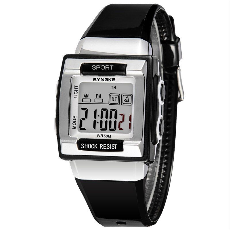 Children Watch Boys Digital LED Alarm Date LED Wrist Watch Silicone Girls Sports Watch Kids Waterproof Relogio Birthday Gift Box