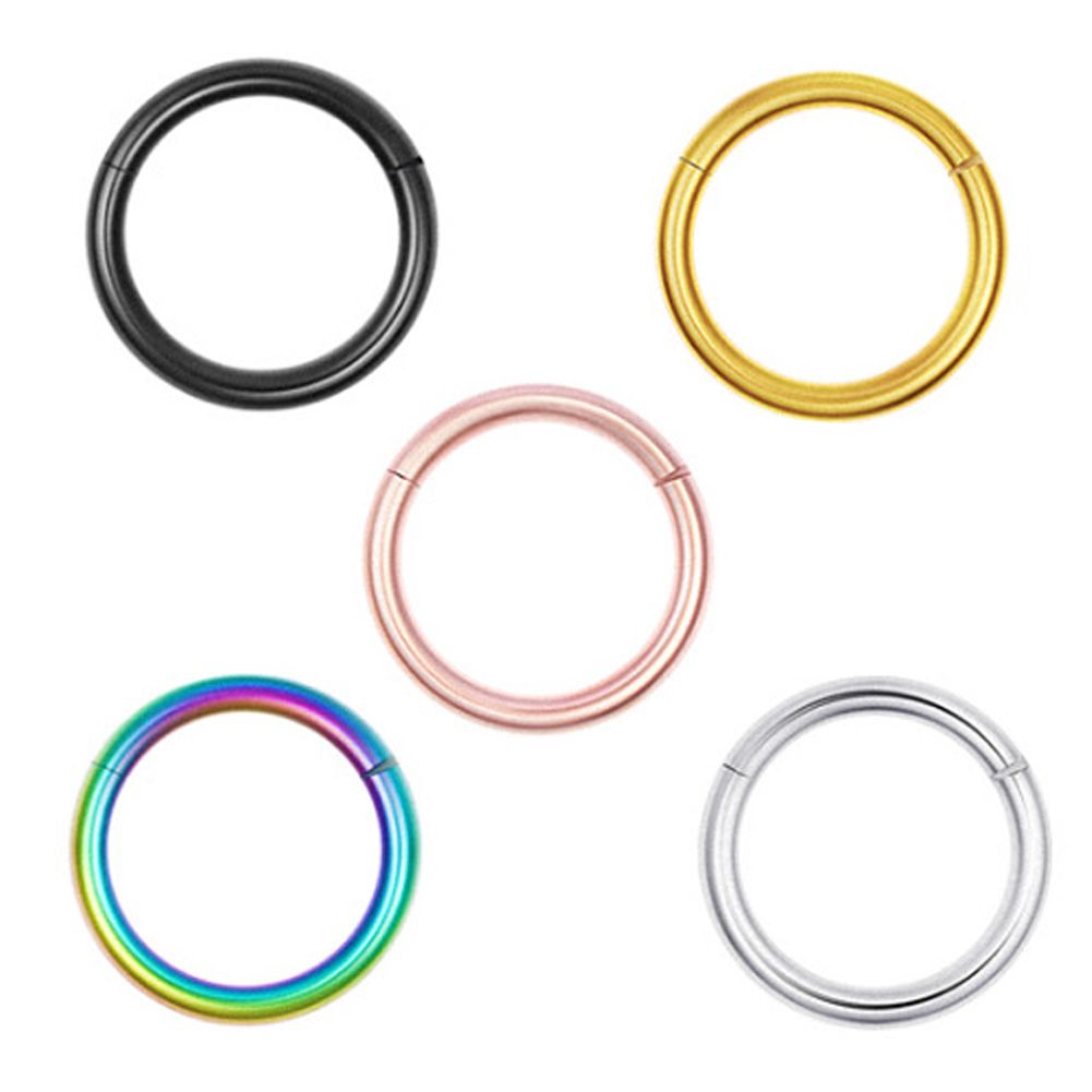 Nose Ring Lip Ear Cartilage Body Piercing Septum Hoop Jewelry