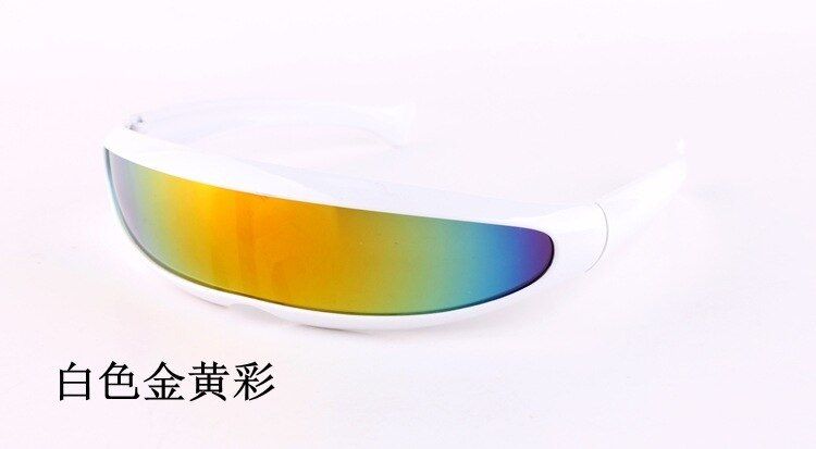C6Alien Sun Glasses for Men Women Dolphin Fish Shape Waterproof Outdoor Sunglasses Party Decoration Gifts Eyewear Gafas de sol