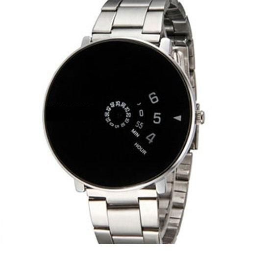 Stainless Steel Watch For Men-Black