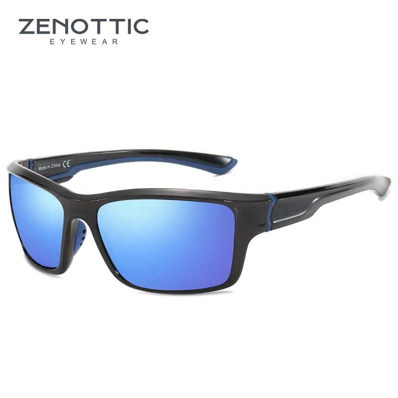 ZENOTTIC Sports Polarized Sunglasses for Men Outdoor Fishing Driving Shades Eyewear Vintage UV400 Protection Goggles Sun Glasses