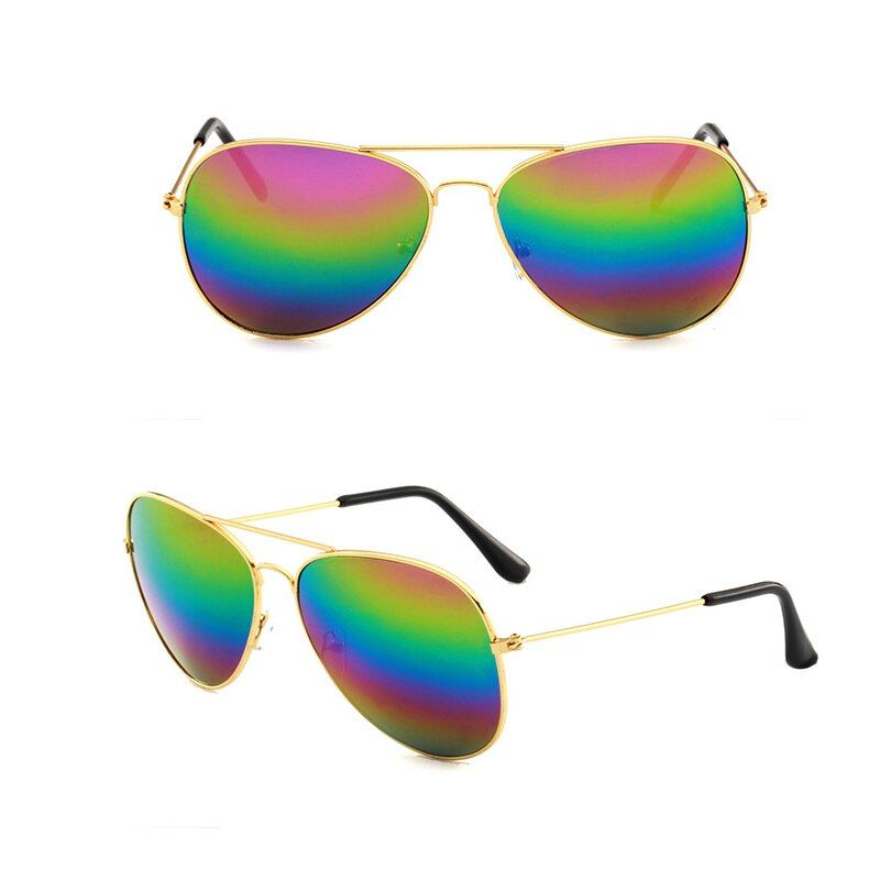 ATWH3026-8Psacss Vintage Metal Sunglasses Women Men Sun Glasses Women's Fashion Brand Designer Sunglass UV400 gafas de sol mujer Shade