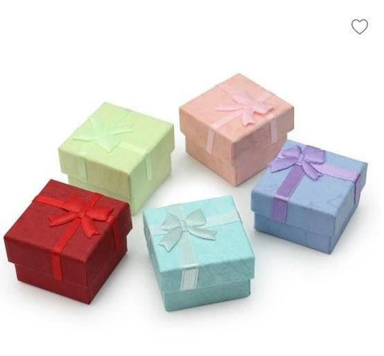 H003 Korean Style Bow Delicate Women's Jewelry Box Stud Earrings for gilrs for women low price