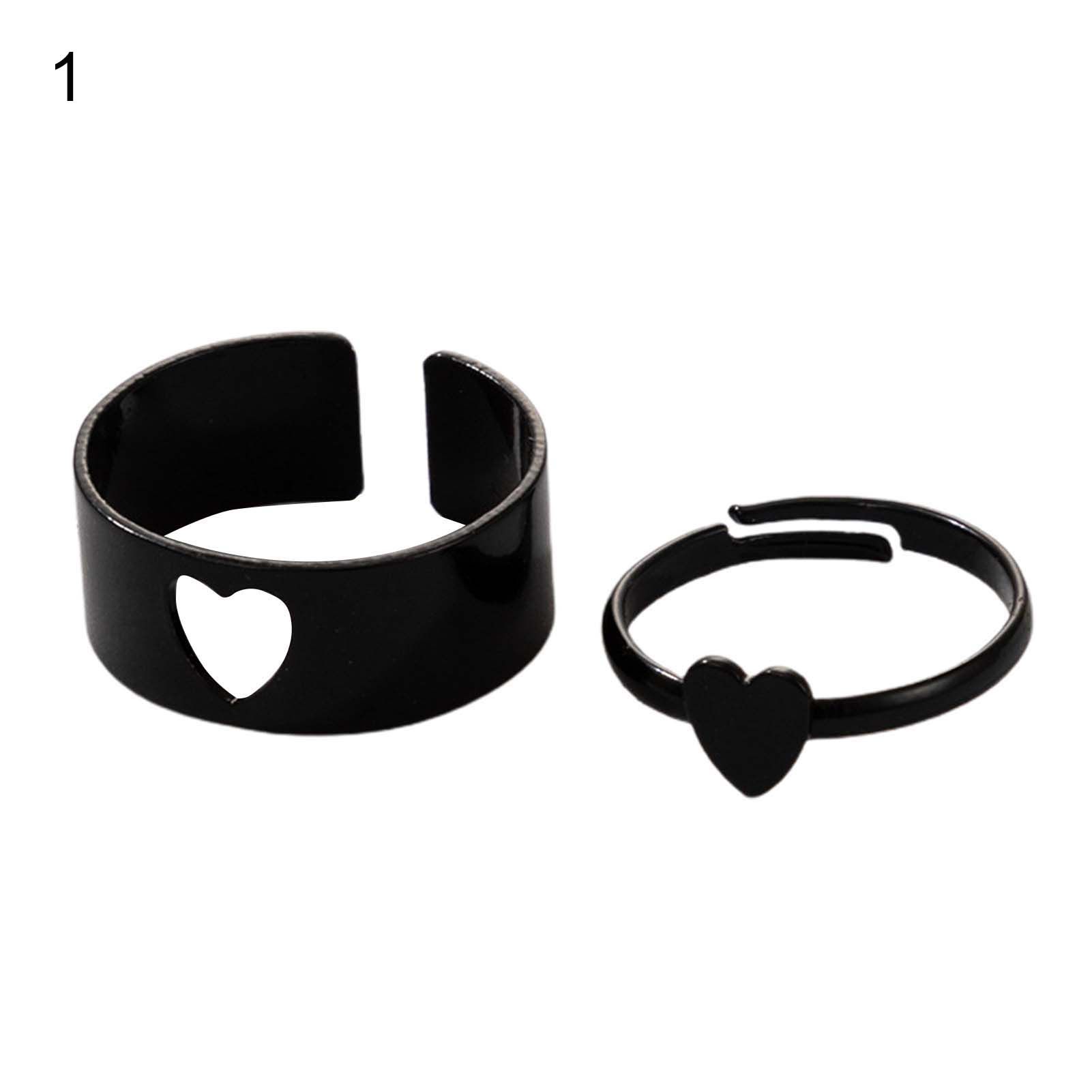 Ring Heart/Moon/Star/Dolphin Shape Creative Exquisite Open