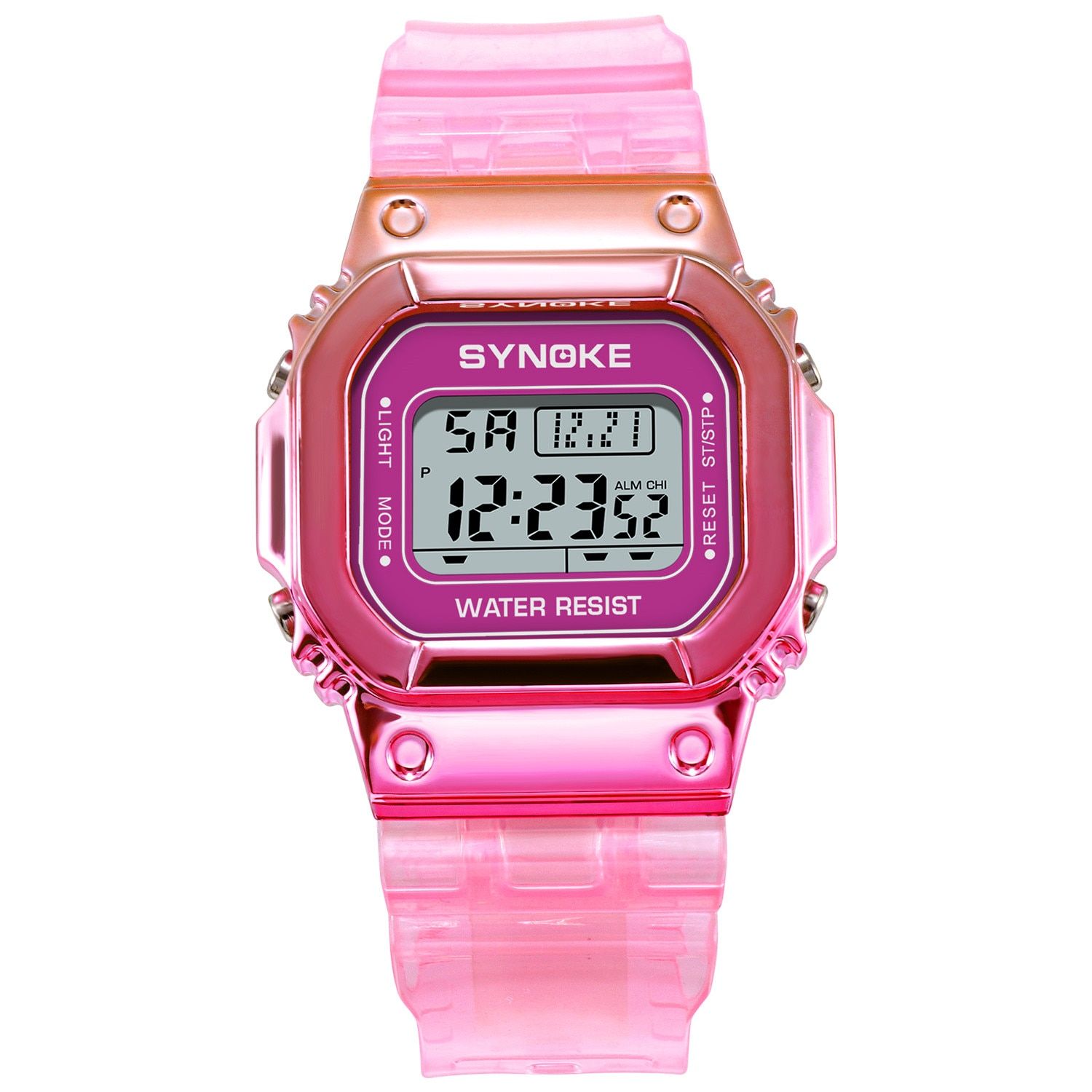 【BestGO】SYNOKE Watches For Women Luxury Colorful Electronic Watches Girls Waterproof Sports Dress Clock relogio feminino reloj mujer