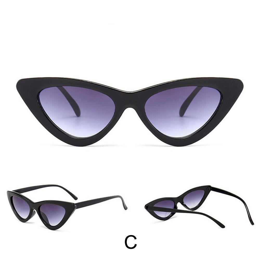 C#H30 cat eye shade for women sunglasses brand woman vintage retro triangular cateye glasses oculos feminino sunglasses