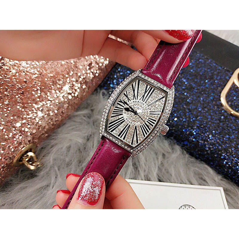 Luxury Brand Women Watches Bracelet Crystal Ladies Watch Women Leather Quartz Female Clock Wristwatch Montre Femme Reloj Mujer